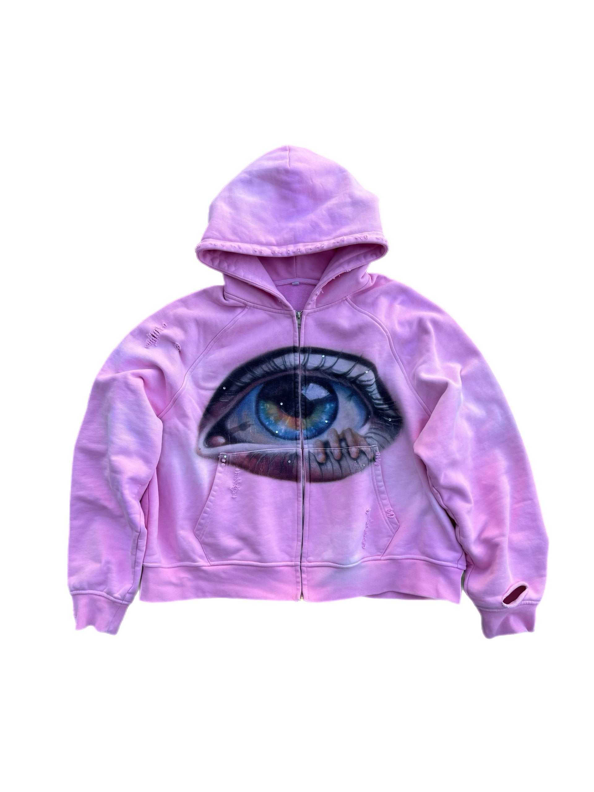 PINK GAZE HOODIE