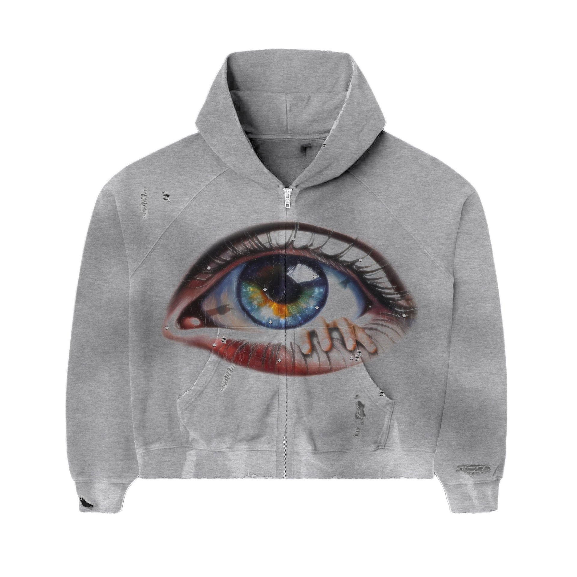 Grey Gaze Hoodie