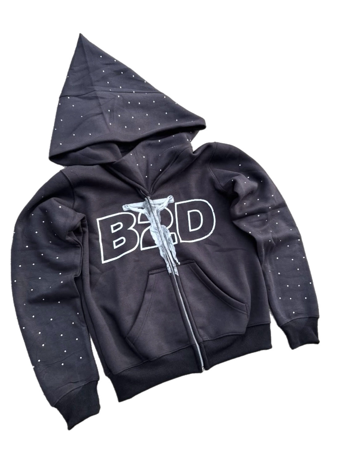 Black B2D Zip-Up