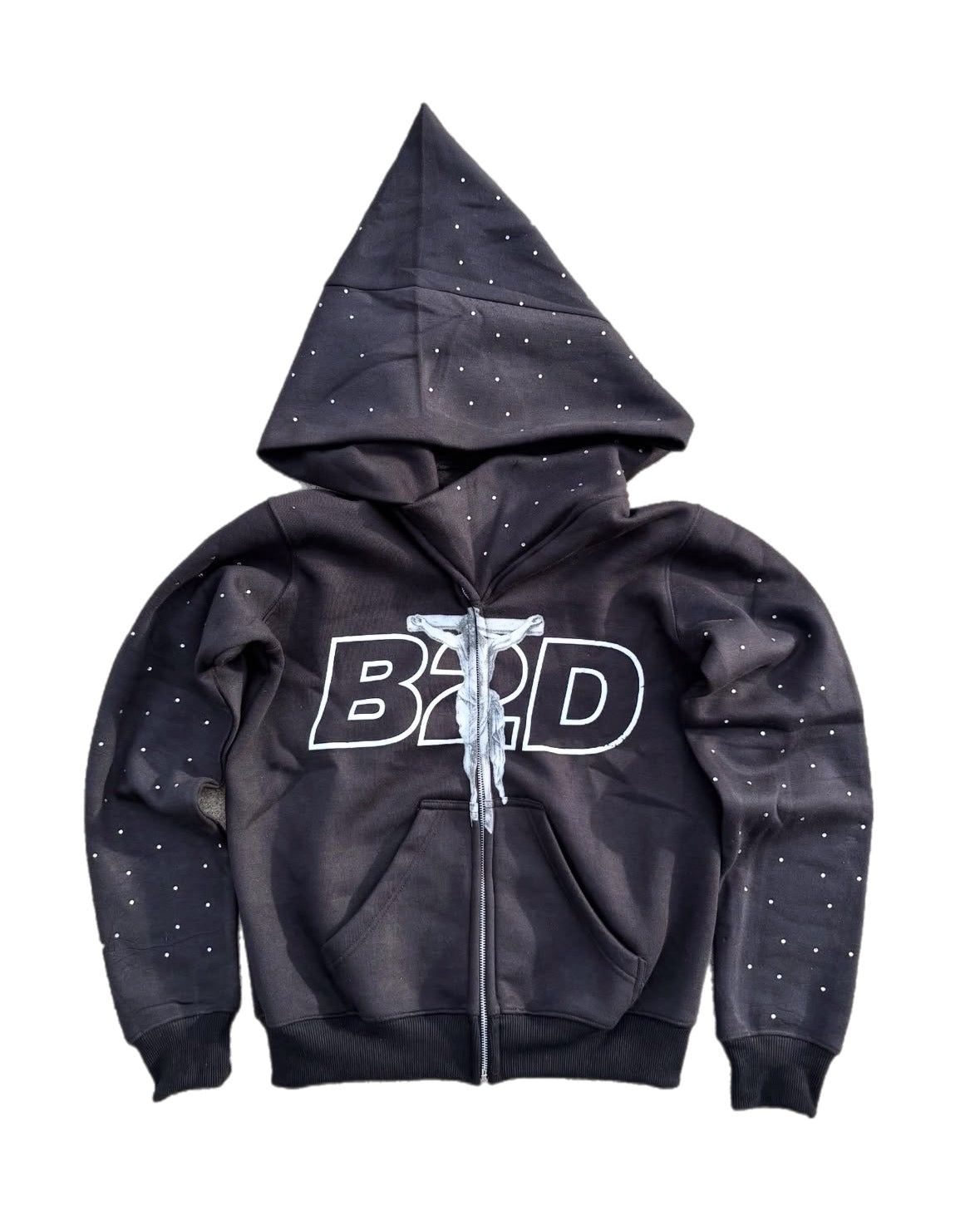 Black B2D Zip-Up