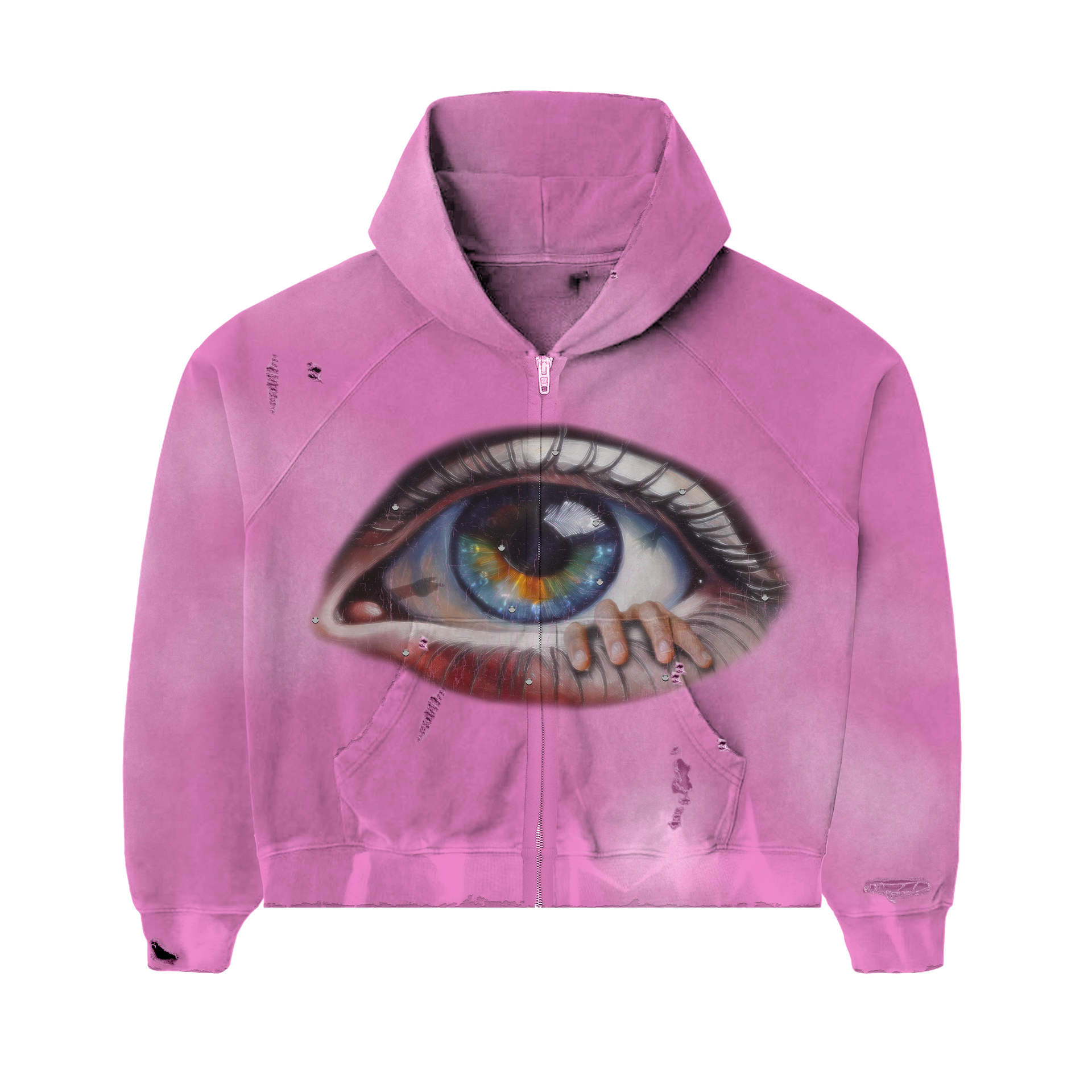 Pink Gaze Hoodie